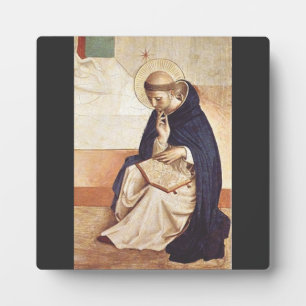Heiliger Dominikus von Fra Angelico Renaissance Fe Fotoplatte