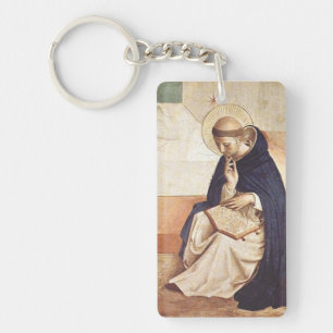 Heiliger Dominikus von Fra Angelico Renaissance Fe Schlüsselanhänger