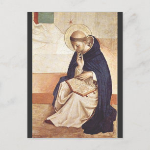Heiliger Dominikus von Fra Angelico Renaissance-Fi Postkarte