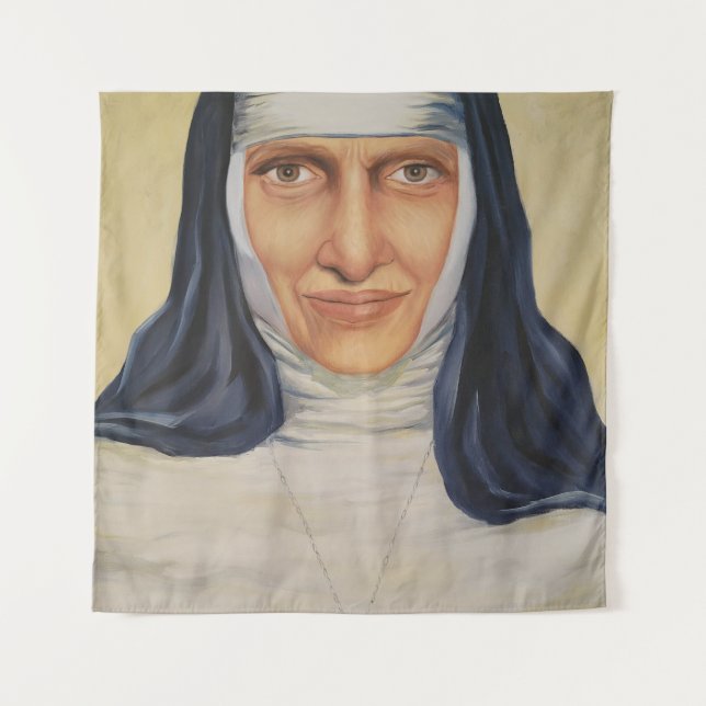 Heiliger Dulce der Armen Wandteppich (Vorderseite)