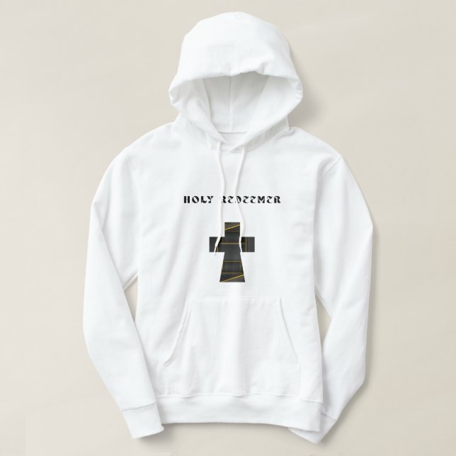 Heiliger Erlöser Jesus Hoodie (Design vorne)
