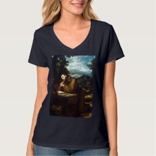 Heiliger Franz von Assisi Herold des Friedens T-Shirt