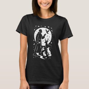Heiliger Franz von Assisi katholischer Schutzpatro T-Shirt