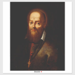 Heiliger Franz von Sales Bischof von Genf Aufkleber