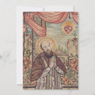 Heiliger Franz von Sales Bischof von Genf Einladung