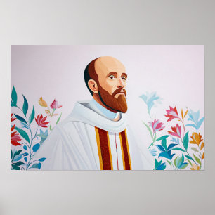 Heiliger Franz von Sales: Sanftes Herz der Weishei Poster
