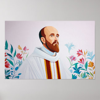 Heiliger Franz von Sales: Sanftes Herz der Weishei Poster