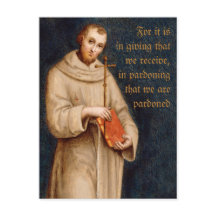 Heiliger Franziskus Gebet CC0731 Raphael Postkarte