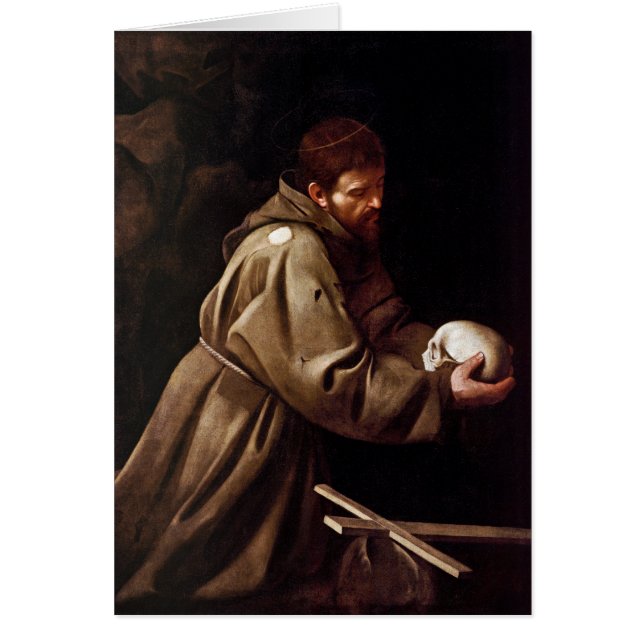 Heiliger Franziskus im Gebet - Caravaggio (Vorne)