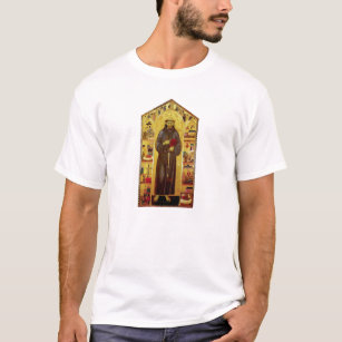 Heiliger Franziskus mittelalterlicher Ikonographie T-Shirt