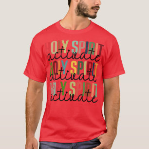 Heiliger Geist aktiviert Weihnachten T-Shirt