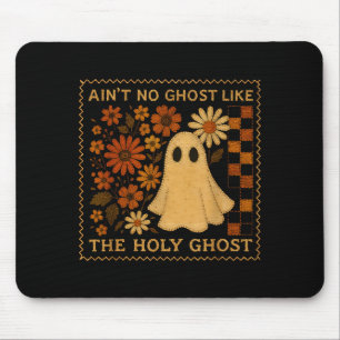 Heiliger Geist Lustiger Herbst Floral Retro Christ Mousepad