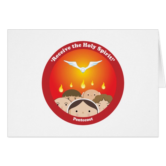 Heiliger Geist Pentecost (Vorderseite (Horizontal))