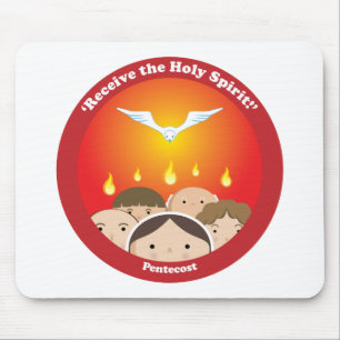 Heiliger Geist Pentecost Mousepad