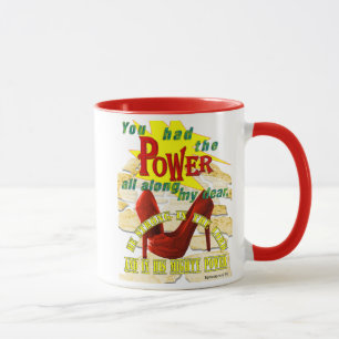 Heiliger Geist Power-karminrote Pantoffel Sytling Tasse