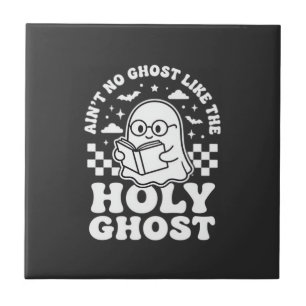Heiliger Geist Retro Halloween-Geist-Design_1 Fliese