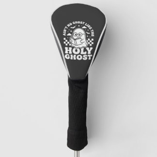 Heiliger Geist Retro Halloween-Geist-Design_1 Golf Headcover