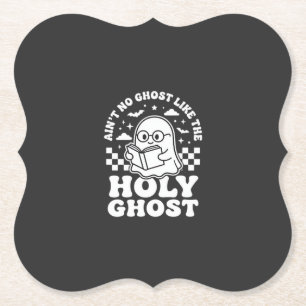 Heiliger Geist Retro Halloween-Geist-Design_1 Untersetzer