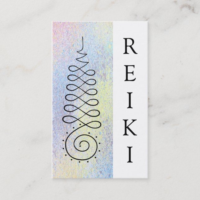 *~* heiliger Geometrie Reiki Praktiker oder Visitenkarte (Vorderseite)