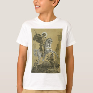 Heiliger Georg – Premium "Sunburst Gold" Art T-Shirt