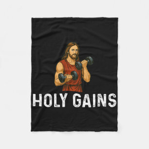 Heiliger Gott der Kirche - Fitness heben Fleecedecke
