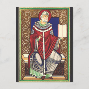 Heiliger Gregor der Große Kirchenlehrer Postkarte