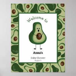 Heiliger Guacamole! Babydusche willkommen Poster