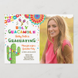 Heiliger Guacamole Fiesta Abschluss Einladung Part