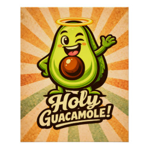 Heiliger Guacamole - Guac Pack - Foodie-Freunde Poster