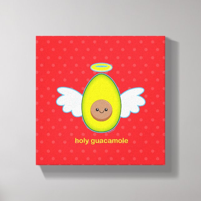 Heiliger Guacamole Leinwanddruck (Vorderseite)