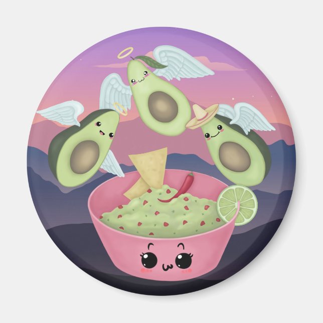 Heiliger Guacamole Magnet (Vorne)
