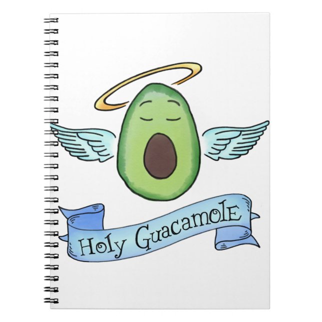 Heiliger Guacamole Notizblock (Vorderseite)
