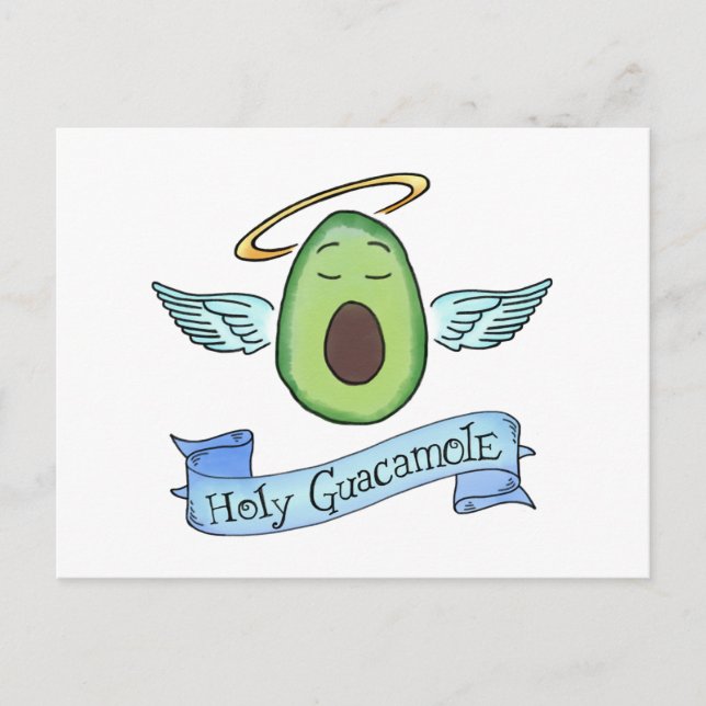 Heiliger Guacamole! Postkarte (Vorderseite)