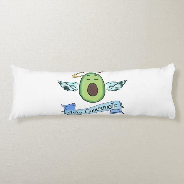 Heiliger Guacamole Seitenschläferkissen (Vorderseite)