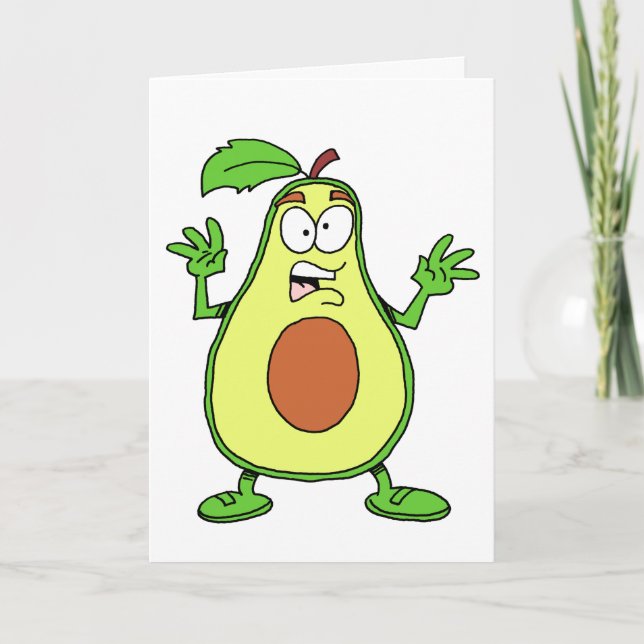 Heiliger Guacamole Sie haben noch einen Geburtstag Karte (Vorderseite)