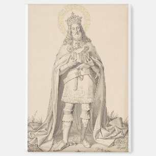 Heiliger Heinrich II. der Heilige Römische Kaiser Magnet