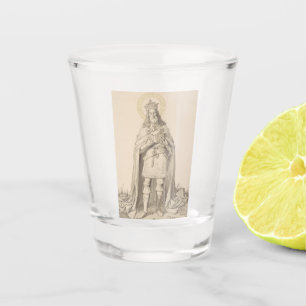 Heiliger Heinrich II. der Heilige Römische Kaiser Schnapsglas
