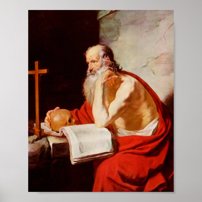 Heiliger Hieronymus Poster (Vorne)