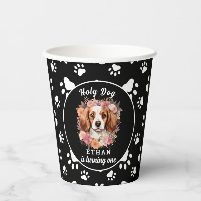 Heiliger Hund, ich bin einer | Hunde Mädchen 1. Ge Pappbecher (Vorderseite)