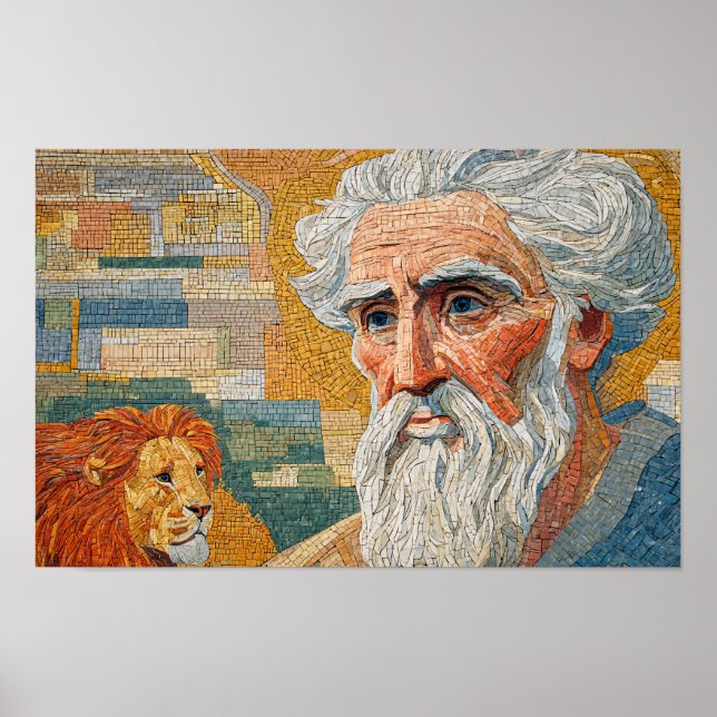 Heiliger Ignatius von Antioch Poster (Vorne)