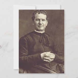 Heiliger Johannes Bosco Priester und Beichtvater  Dankeskarte