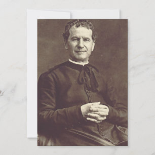Heiliger Johannes Bosco Priester und Bekenner   Feiertagskarte