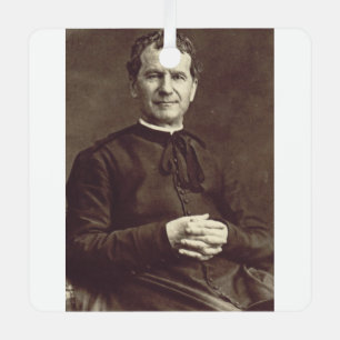 Heiliger Johannes Bosco Priester und Bekenner Ornament Aus Metall