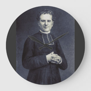 Heiliger Johannes Bosco, Vater und Lehrer der Juge Große Wanduhr