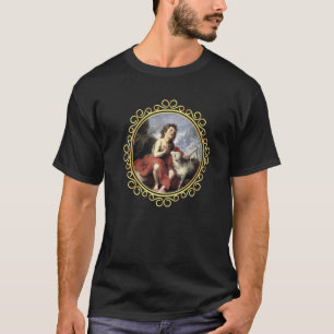 Heiliger Johannes der Täufer malt Jesus Agnus Dei T-Shirt