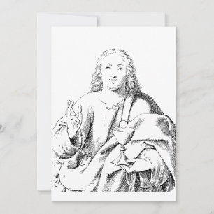 Heiliger Johannes, geliebter Apostel und Evangelis Einladung