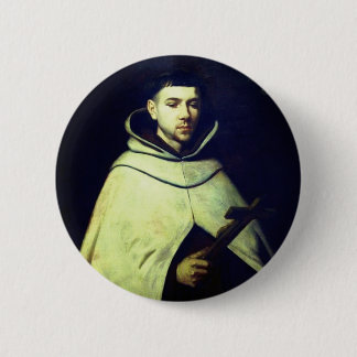 Heiliger Johannes vom Kreuz von Zurbarán Button