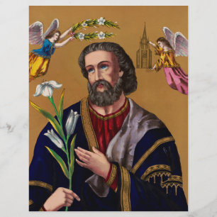 Heiliger Josef, Schutzpatron der Heiligen Familie Flyer