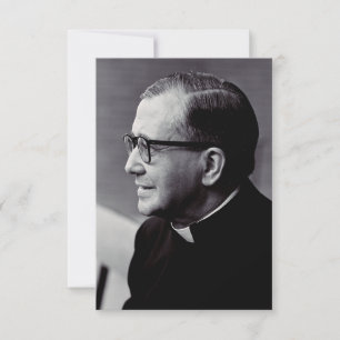 Heiliger Josemaria Escriva Dankeskarte