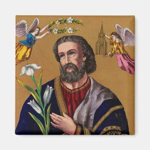 Heiliger Joseph Guardian der Heiligen Familie Magnet